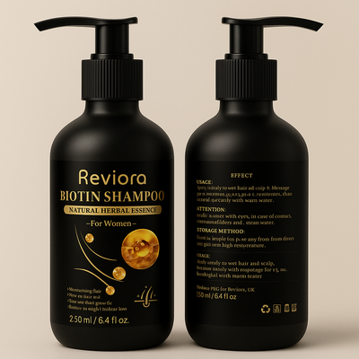 Reviora™ Biotin Hair Growth Shampoo | Anti Hair Loss, Thickening & Strengthening