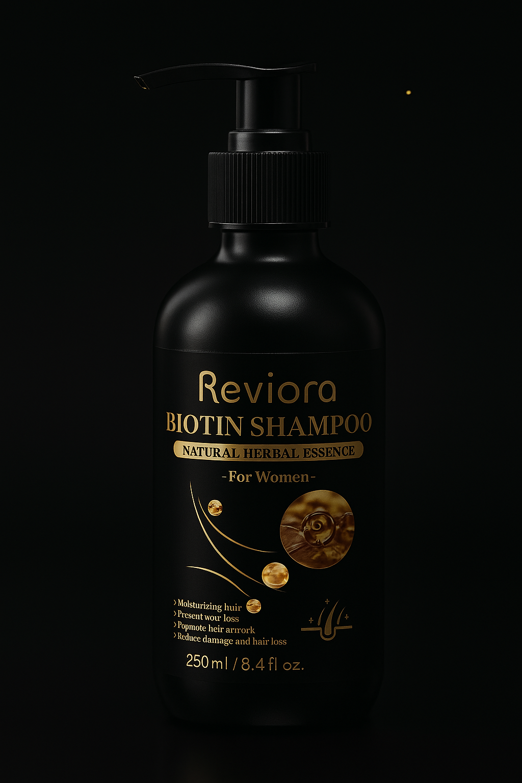 Reviora™ Biotin Hair Growth Shampoo | Anti Hair Loss, Thickening & Strengthening