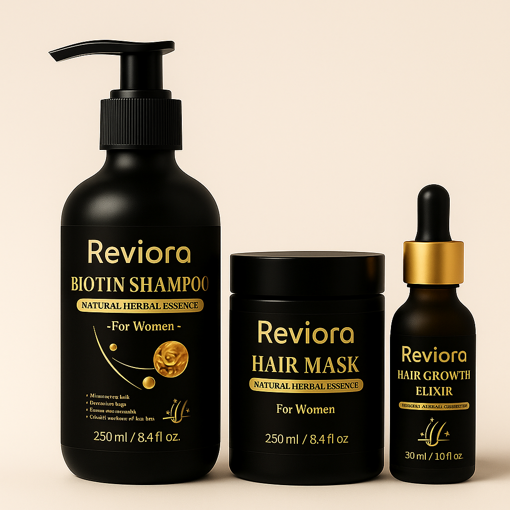 Reviora™ Biotin Hair Growth Shampoo | Anti Hair Loss, Thickening & Strengthening