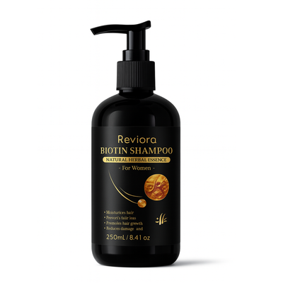 Reviora™ Biotin Hair Growth Shampoo | Anti Hair Loss, Thickening & Strengthening